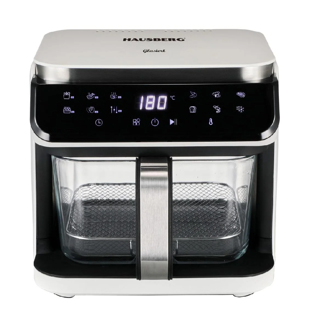 AIR FRYER 6.5Л ВОЗДУШНА ФРИТЕЗА СО СТАКЛЕН САД ХБ-2343АБ